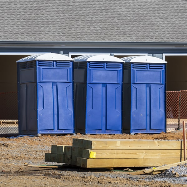 how do you ensure the portable toilets are secure and safe from vandalism during an event in Superior Ohio